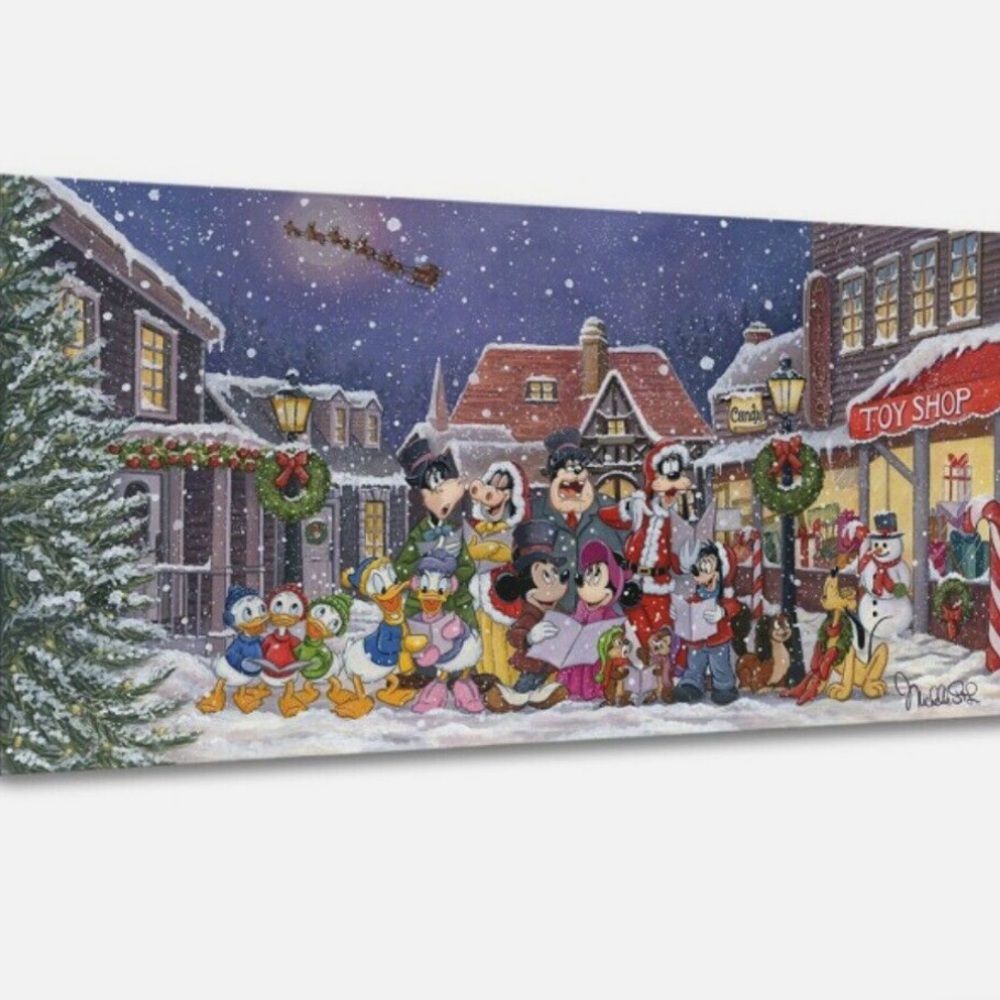 A Snowy Christmas Carol - Michelle St. Laurent - Treasure On Canvas 10x10
